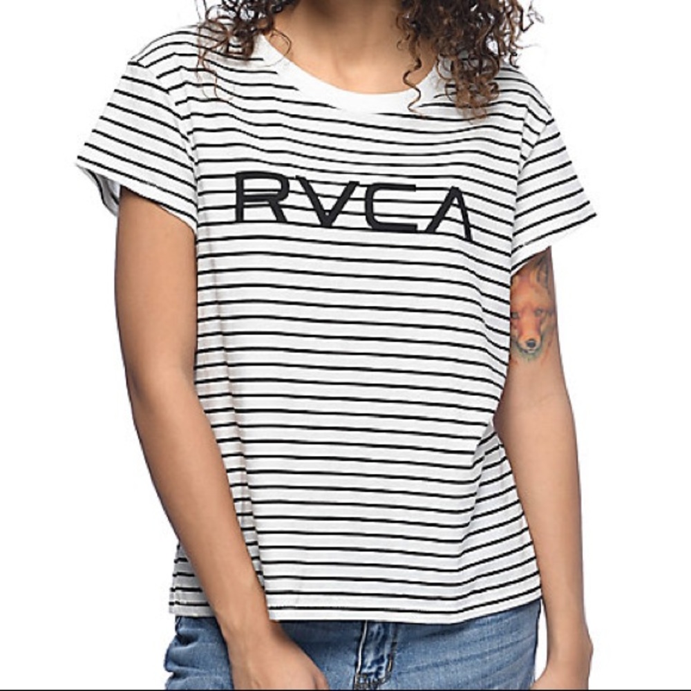 RVCA Striped T-Shirt